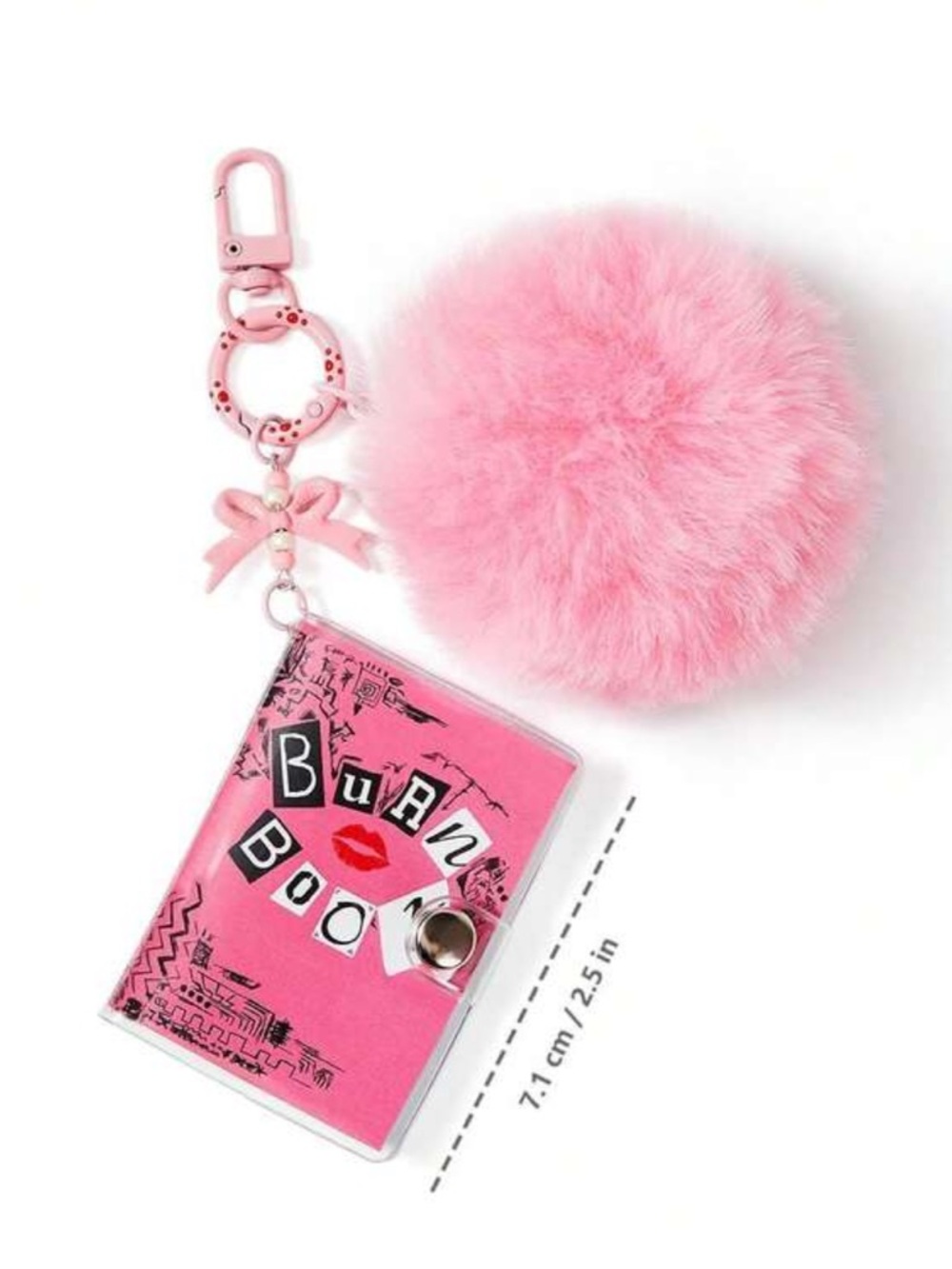 Mean Girls Burn Book Keychain - Picture 3 of 4
